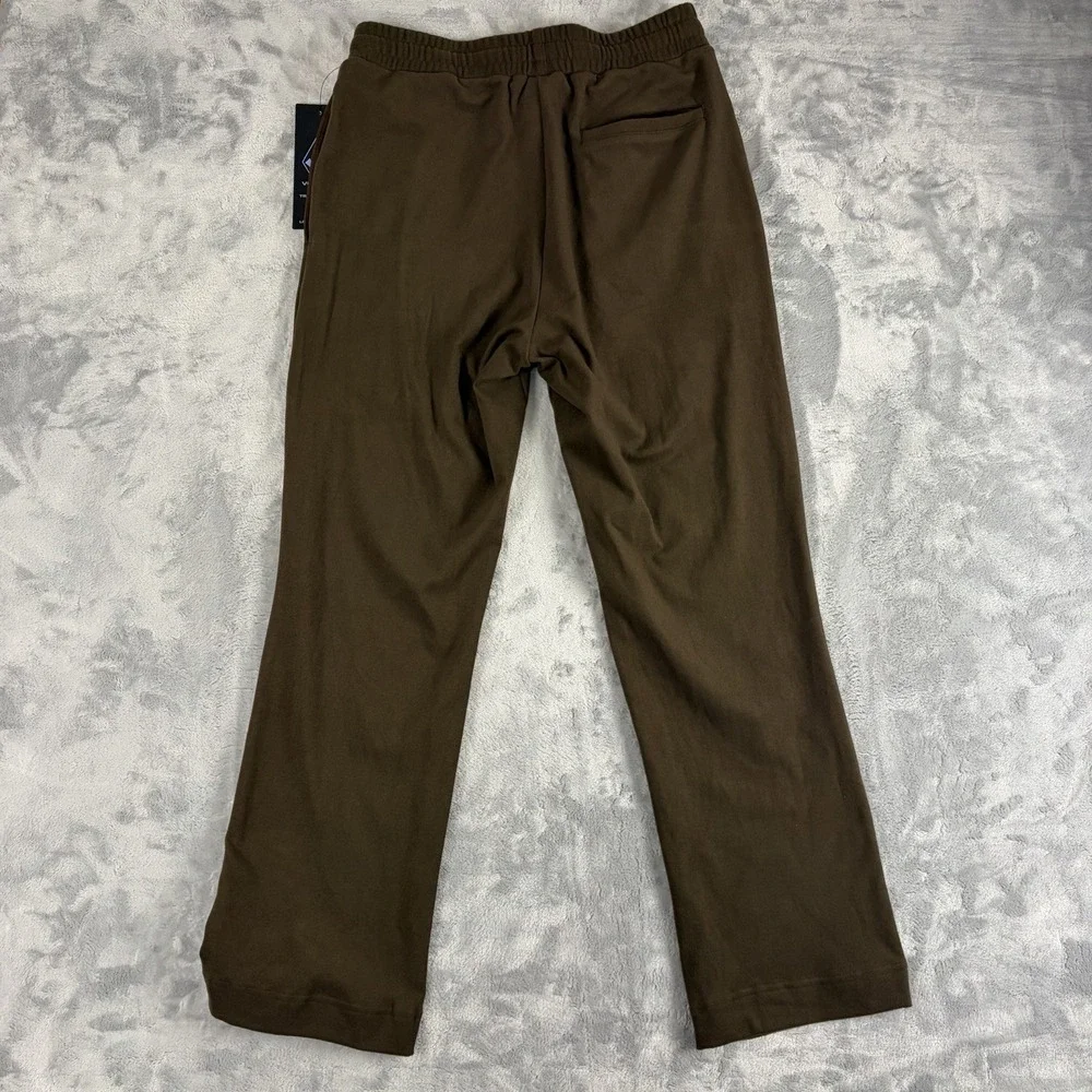 Volcom Men's Medium 32/34 Drawstring Fleece Loungewear Pants Brown NWT